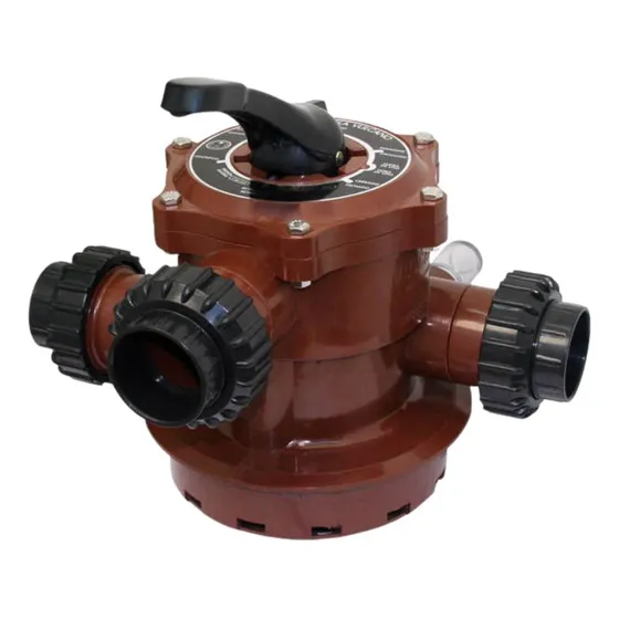 Multivalvula De 6 Vias Marron C/uniones - Vulcano