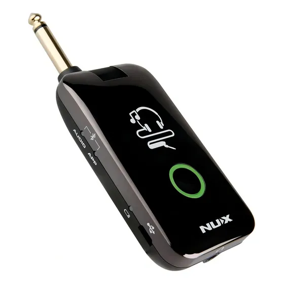Nux Mp-2 Mighty Plug Mp2 Amplificador Con Efectos P/ Celular Color Negro