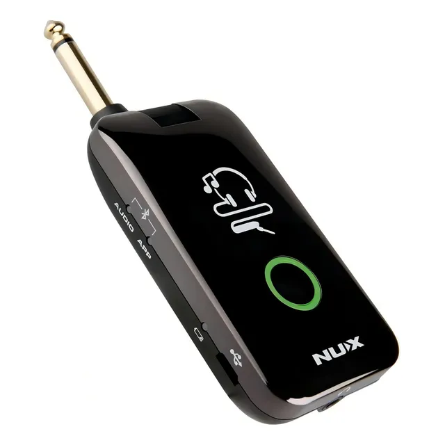 Nux Mp-2 Mighty Plug Mp2 Amplificador Con Efectos P/ Celular Color Negro