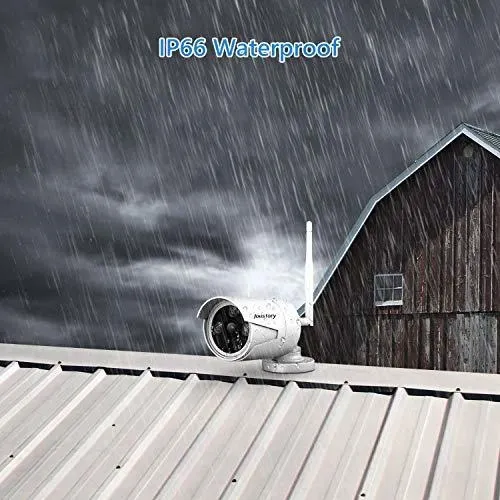 Sistema Inalambrico Camara Seguridad Para Hogar 1080p 1 Vr