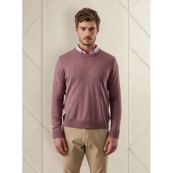 Sweater Hombre Tejido Holborn 349f001 Morado