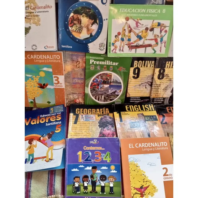 !!! Libros Usados Con Detalles Bachillerato Remate!!!!!