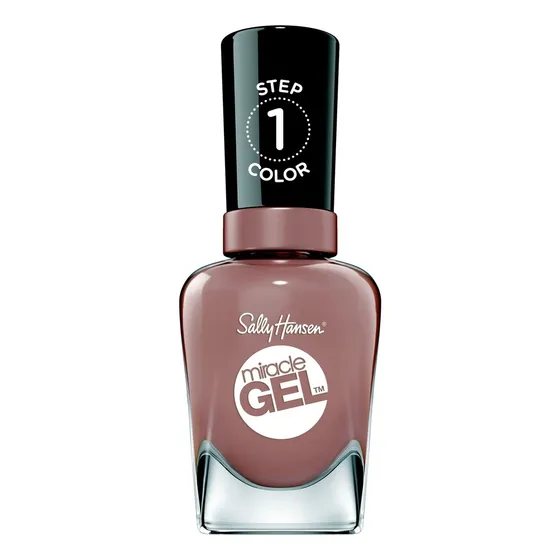 Esmalte De Uñas Color Sally Hansen Miracle Gel De 15ml De 1 Unidades Color Mocha Me Crazy 212