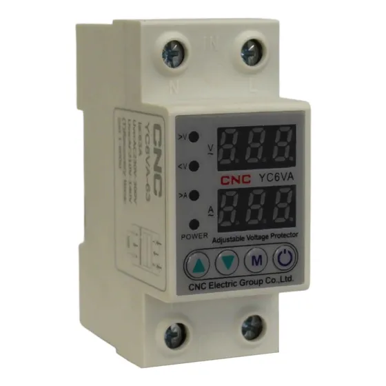 Protector De Voltaje Monofasico 140v-300v Ac 63a Yc6va Cnc