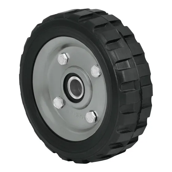 Rueda Para Yegua Completa Imponchable 15,2 Cms Truper Rd-62 Negro