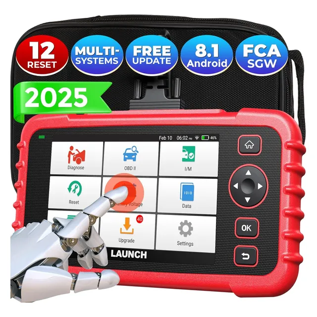 Escaner Launch X431 Crp 129x Calibra Cuerpo De Ac,tpms + Conector Tsuru Gratis