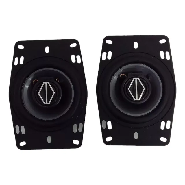 Altavoces triaxiales Bomber Bbr de 4 polos 100 Rms O Color Negro