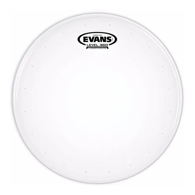 Parche Para Redoblante 14' Evans Level 360 Genera Dry