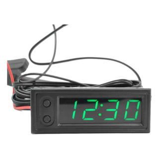 L Reloj Digital Universal Para Automóviles Con Fecha, 3 En L Reloj Digital Universal Para Automóviles Con Fecha, 3 En