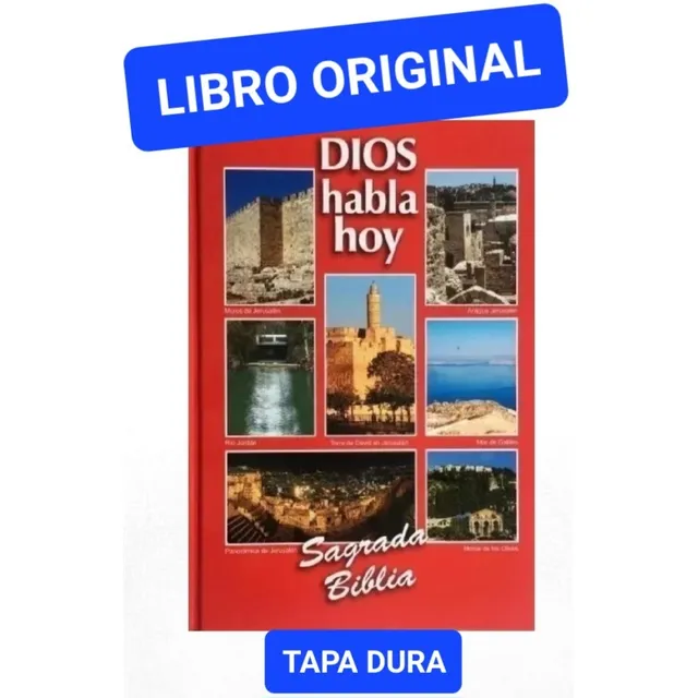 Sagrada Biblia Dios Habla Hoy Tapa Dura ( Nueva Y Original )