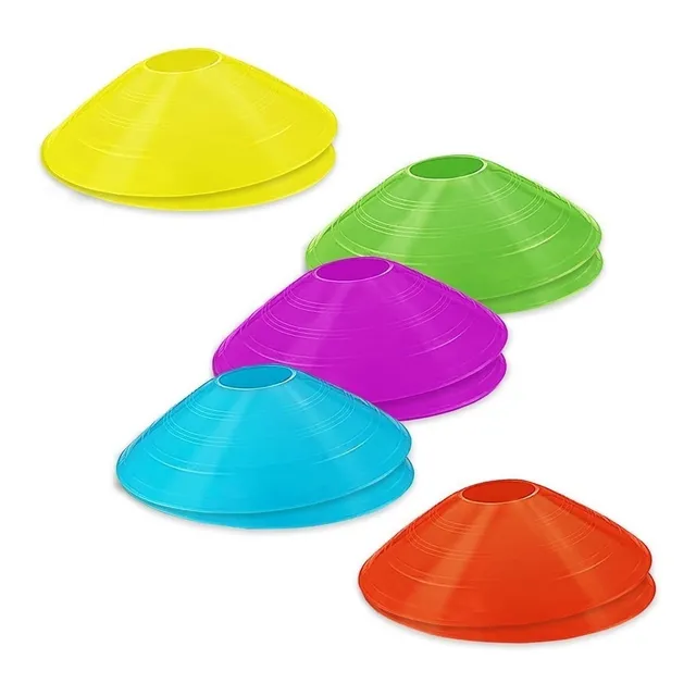 Set Conos Platillos De Entrenamiento Flexibles K6 Fitness
