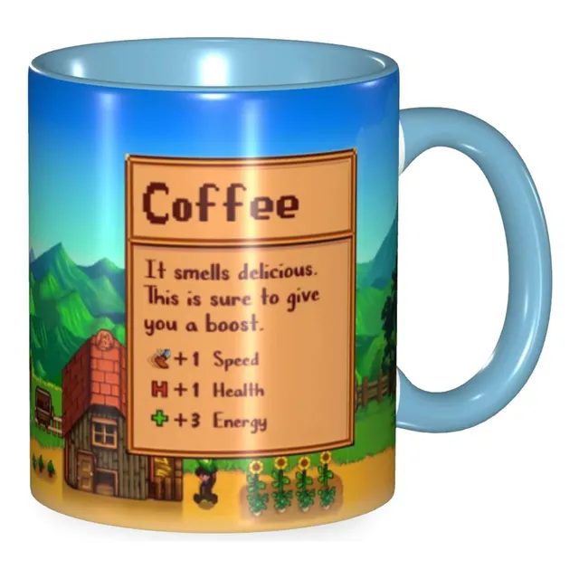 Taza De Café De Stardew Valley De 11 Oz Para Mujer Y Hombre