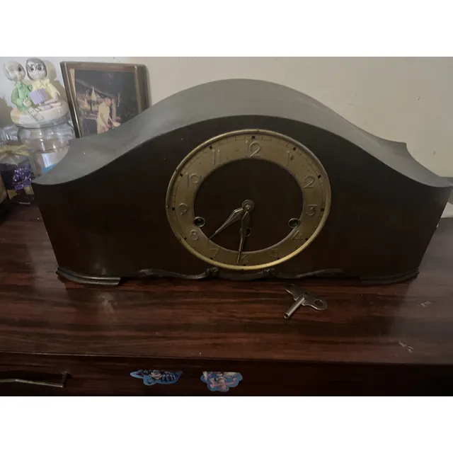 Reloj Antiguo Carrillon De Mesa En Perfecto Estado