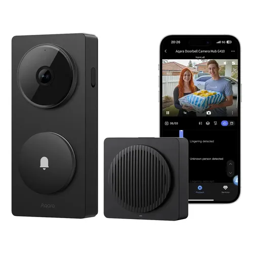 Campainha de vídeo inteligente Aqara G4 Doorbell | Frete grátis