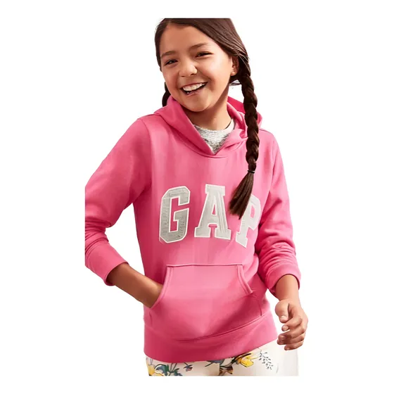 Polerón Gap Niña Con Capucha (varios Colores)