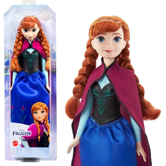 Muñeca Anna Disney Con Accesorios Inspirado En La Película F