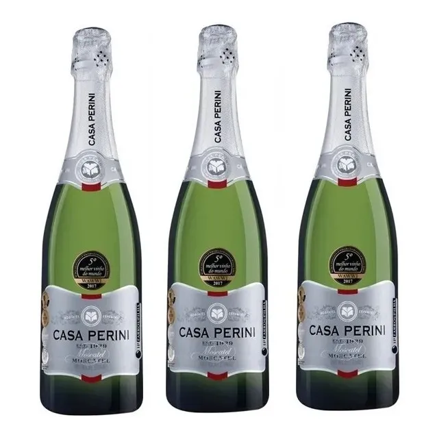 Espumante Casa Perini Moscatel 750ml Kit 3 Und