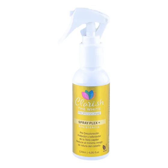 Spray Reparador Capilar Profesional Clarish The White 120ml