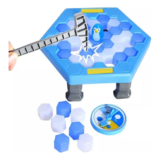 Ss Juego De Guardar Pingüinos En El Hielo, Trampa De Para El