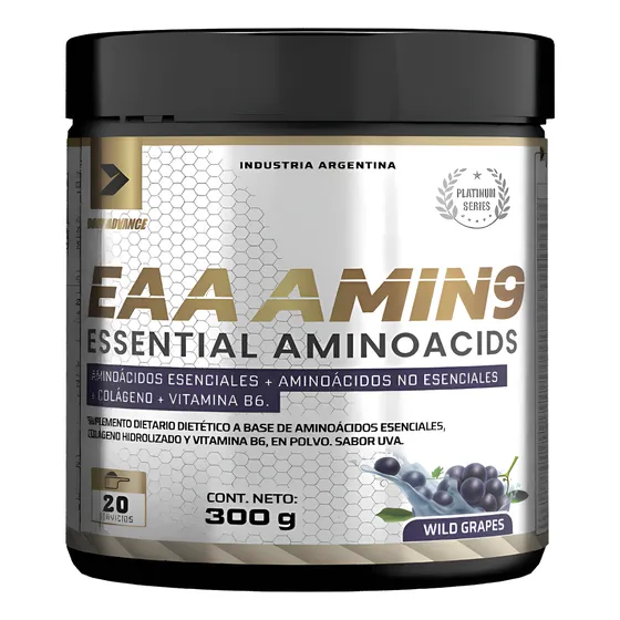 Eaa Amin9 Aminoacidos Esenciales 300 Gr Body Advance