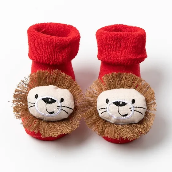 Medias Rojas Navidad Para Bebe