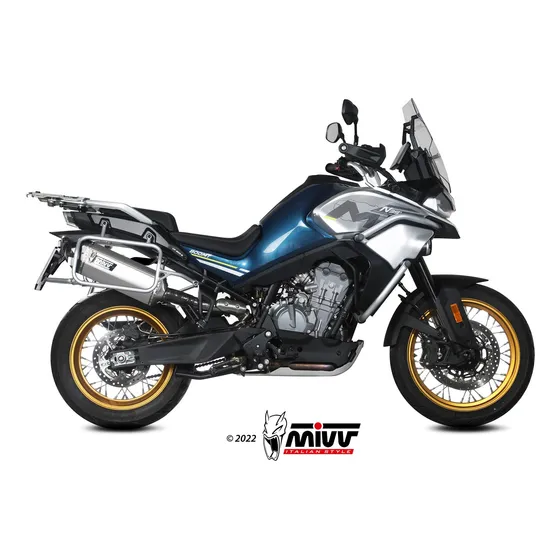 Escape Deportivo Mivv Para Cf Moto Mt800 2022-2025