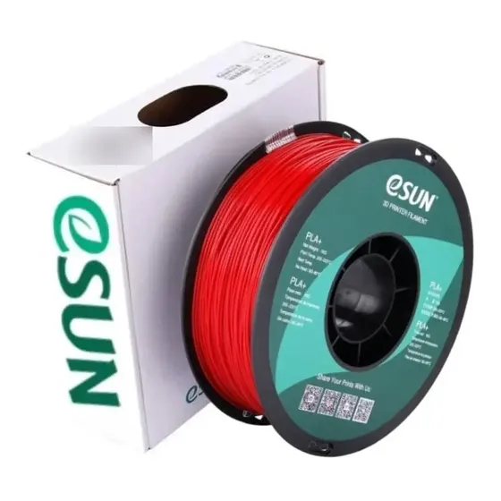 Filamentos Pla+ Esun 1kg 1.75mm Rojo Fuego | Filamentos