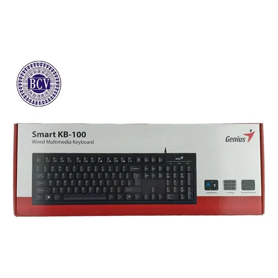 Teclado Alámbrico Genius Kb-100