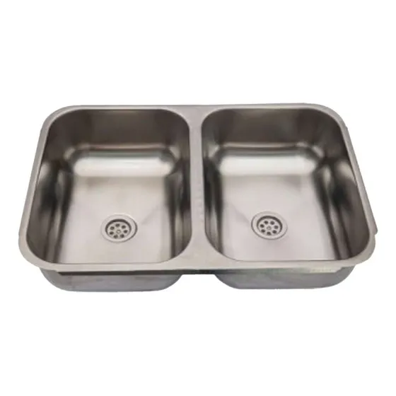 Bacha Cocina Doble Ariel 4315s Acero Inoxidable Aisi 430 P