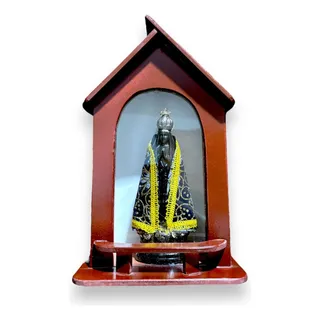 Gruta Capela Oratorio De Nossa Senhora Aparecida C/ Luz 33cm Gruta Capela Oratorio De Nossa Senhora Aparecida C/ Luz 33cm