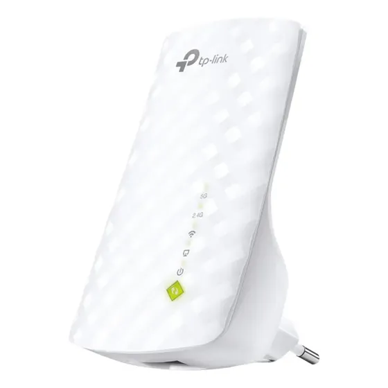 Repetidor de señal Wi-Fi TP-Link Re200 Ac750 de doble banda, 2,4/5 GHz, color blanco