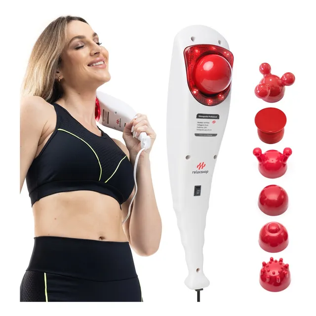 Aparelho Massageador Elétrico Profissional Com Infravermelho