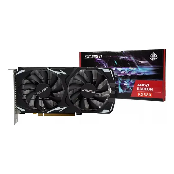 Defeito Placa De Vídeo Amd Radeon Rx580 8gb   Defeito