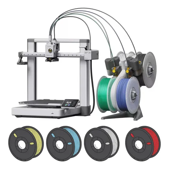 Impresora 3d Bambu Lab A1 Combo + 4kg Pla + Curso 3d