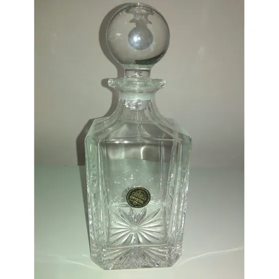 Licorera De Cristal De Roca