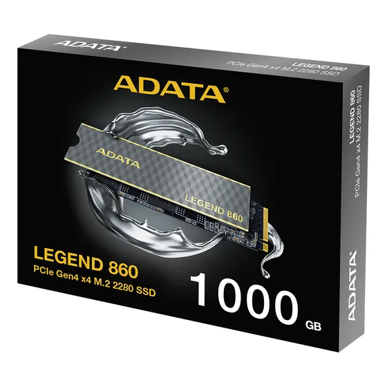 Unidad Sólida M.2 Adata Legend 860 1tb 6.000/5.000mb/s Color Negro
