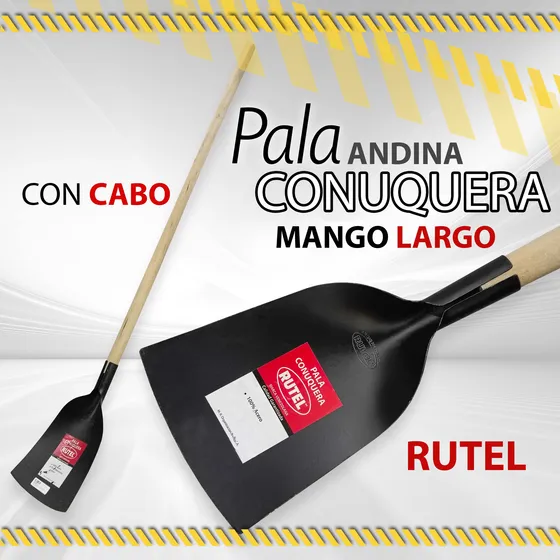 Pala Conuquera Andrina Mango Largo Tute Con Cabo / 10736