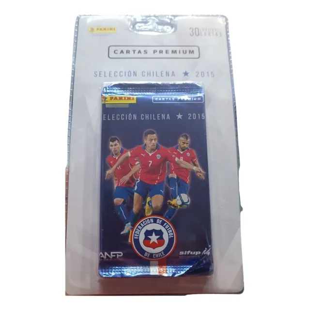 Blister Cartas Premium 5 Sobres Selección Chilena 2015