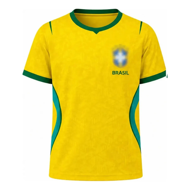 Camiseta Brasil Infantil Amarela Futebol Pro Tour Kids Amarelo 12 Camiseta Brasil Infantil Amarela Futebol Pro Tour Kids Amarelo 12