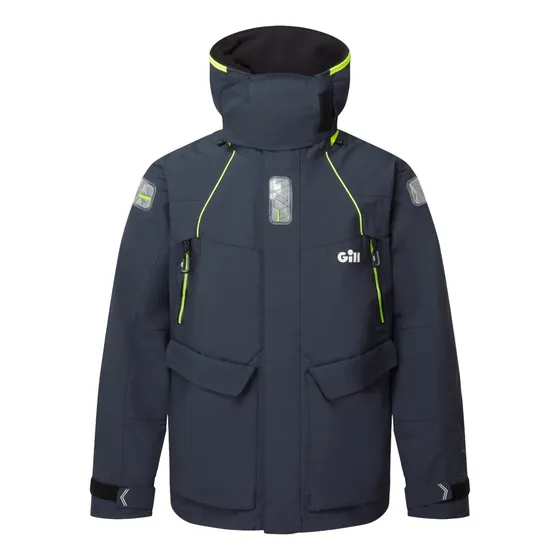 Campera Náutica Gill Marine Os26 Talle M Color Negro