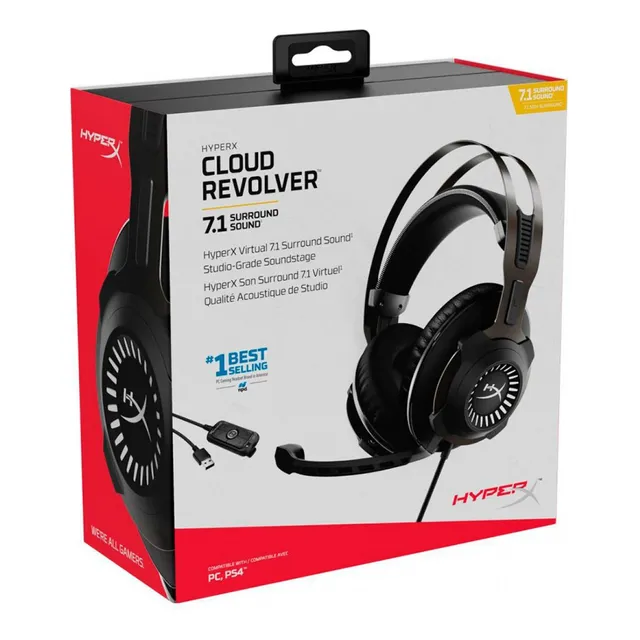 Audífonos Gamer Hyperx Cloud Revolver 7.1