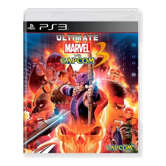 Ultimate Marvel Vs Capcom 3 - Ps3 Mídia Física Original