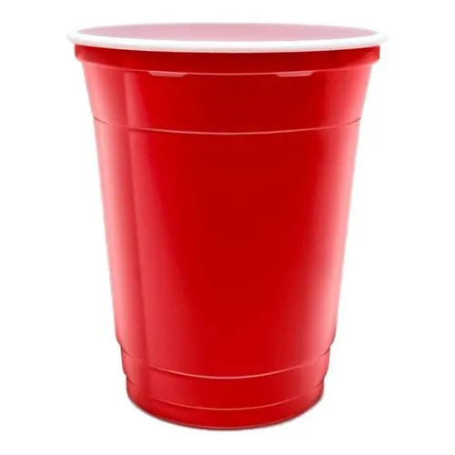 Copo Americano Beer Pong Copaza Us Cup Vermelho 440ml 25und