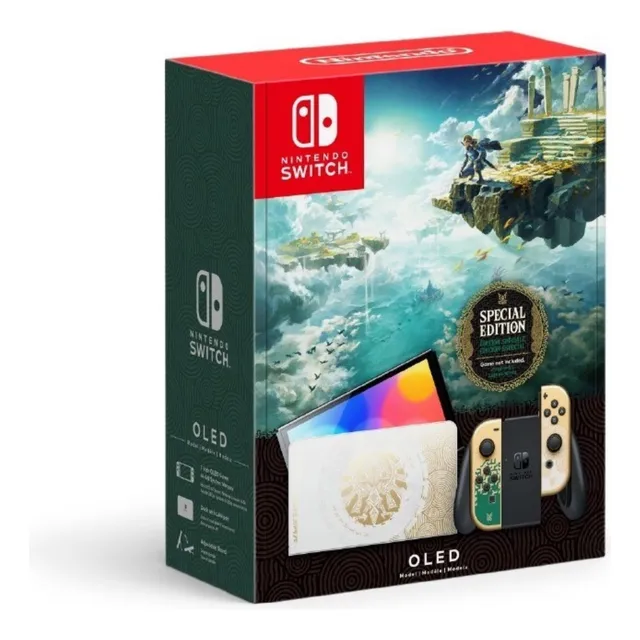 Consola Nintendo Switch Oled The Legend Of Zelda