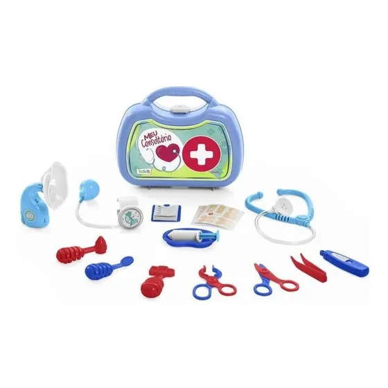 Brinquedo Kit Maleta Meu Primeiro Consultorio Calesita Tatet