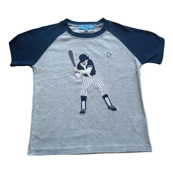 Franela Artesanal Béisbol Niños Talla 6 Creaciones Tasidaben