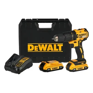 Parafusadeira E Furadeira De Impacto 13mm 20v Dewalt Dcd7781d2 Com 2 Baterias, Carregador E Maleta Amarelo 127/220v 50 Hz