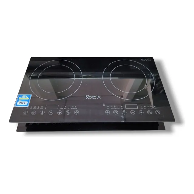 Tope Electrico Roccia De 2 Hornillas Infrarrojo De 4000w