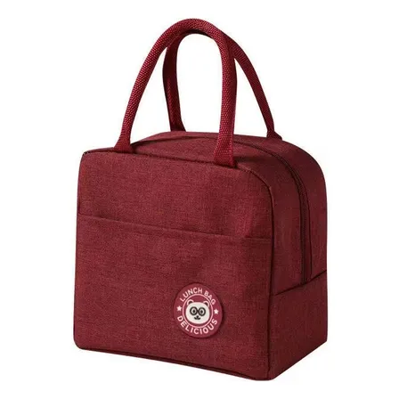 Bolsa Lancheira Térmica Marmita Necessaire Viagem Escolar