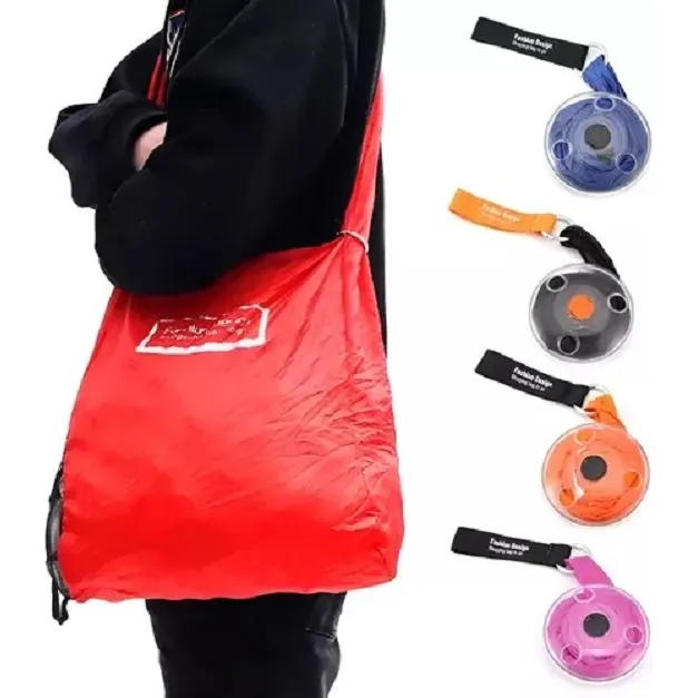 Bolsa Retráctil Enrollable Ecológica Plegable Modelo 2024